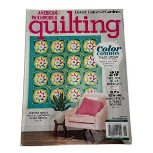 American Patchwork Quilting Crafting Magazine u June 2020 Issue 164  Vol 28 No 3